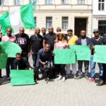 Nigerians In Germany Demonstrate Against The Killing Of Innocent Citizens In Plateau State