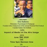 Eric Kabera Would Be Speaking And Taking Questions Live Online At The Afro-Bloggers Convention
