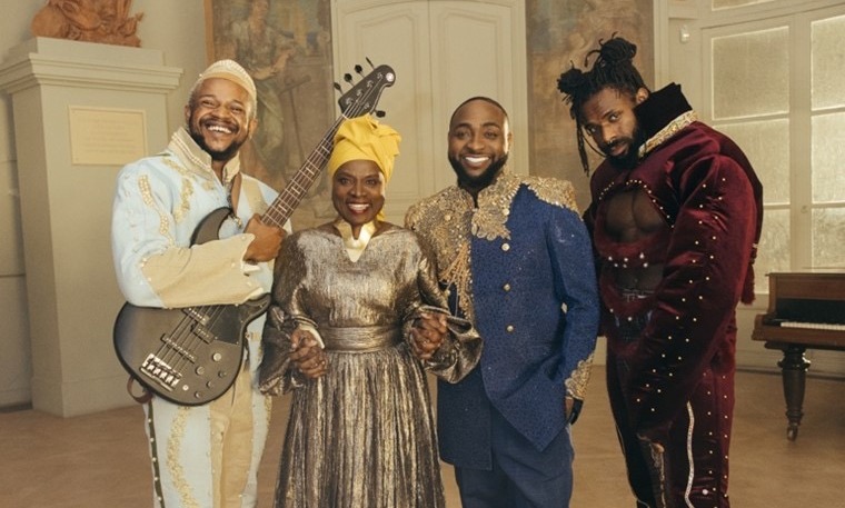 Davido Praises Angelique Kidjo for Pioneering the Way for African Artists