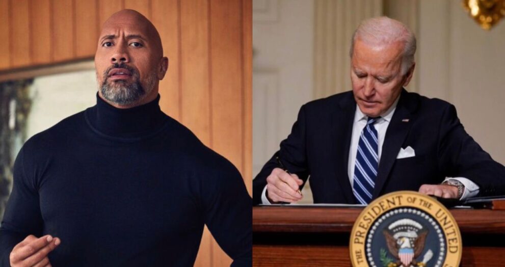Dwayne "The Rock" Johnson Disappointed With Current State of America, Won't Vote Biden.