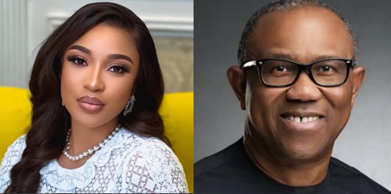 Tonto Dikeh Attacks Former Presidential Hopeful Peter Obi, Stirs Social Media Debate.