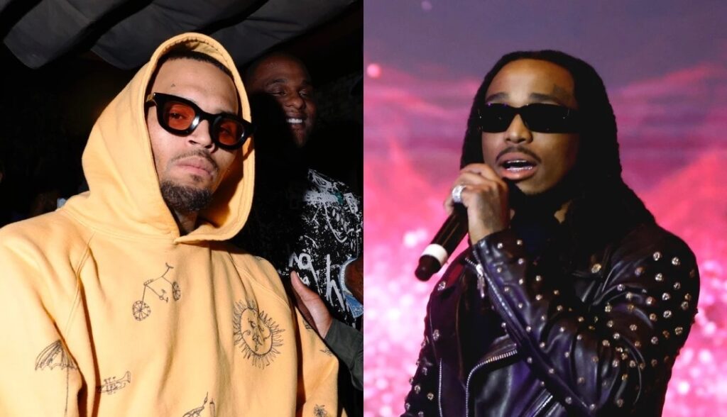 Beef: Quavo Responds to Chris Brown's Diss with Scathing "Tender"