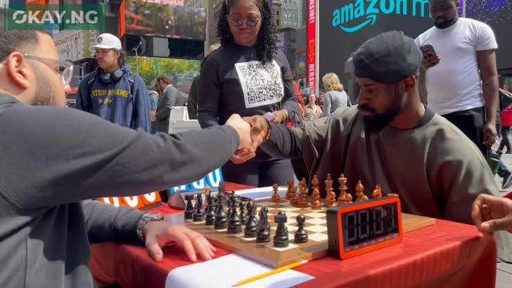 Nigerian Chess Master Makes Chess Moves for Change: Aims to Break World Record.