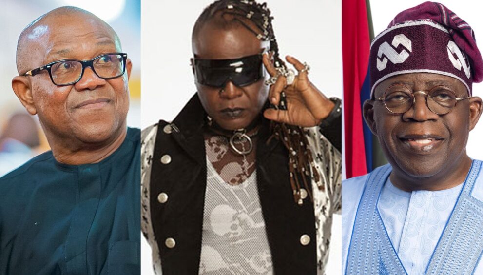 Charly Boy Alleges Plot by Tinubu-led Government to Arrest Peter Obi for Criticism.