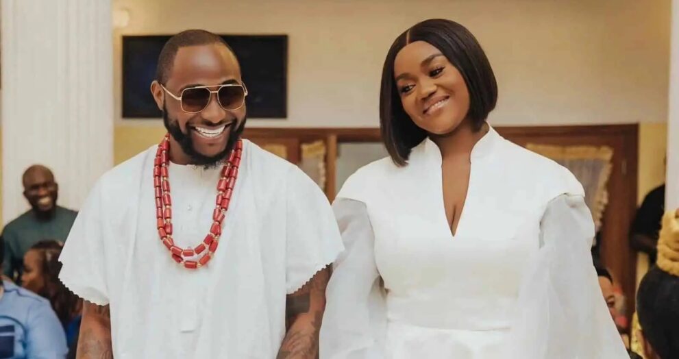 Afrobeats Star Davido Locks Down Date for Traditional Wedding with Chef Chioma Rowland.