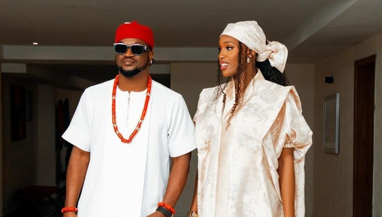 P-Square's Rudeboy's Wife, Ivy Ifeoma, Flaunts Baby Bump on Social Media.