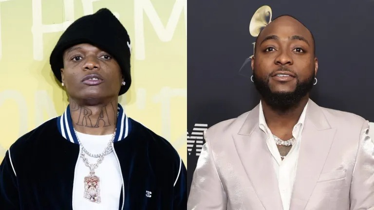 Wizkid Taunts Davido After London Club Encounter.