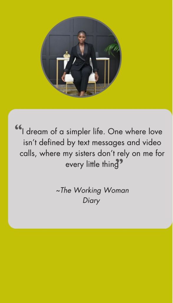 The Working Woman Diaries (Awele).