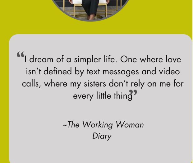 The Working Woman Diaries (Awele).