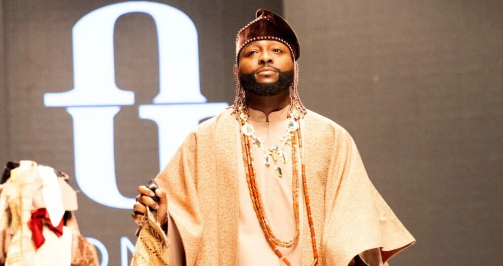 Davido Runs the Runway at Lagos Fashion Week.