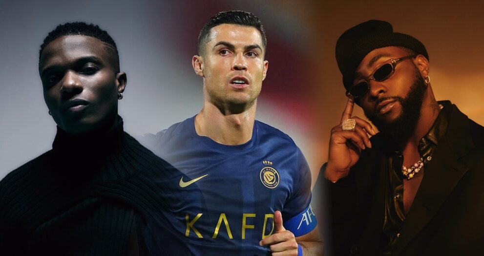 Davido Or Wizkid: Cristiano Ronaldo Picks Favourite Afrobeats Star.