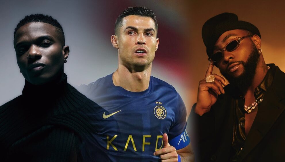 Davido Or Wizkid: Cristiano Ronaldo Picks Favourite Afrobeats Star.