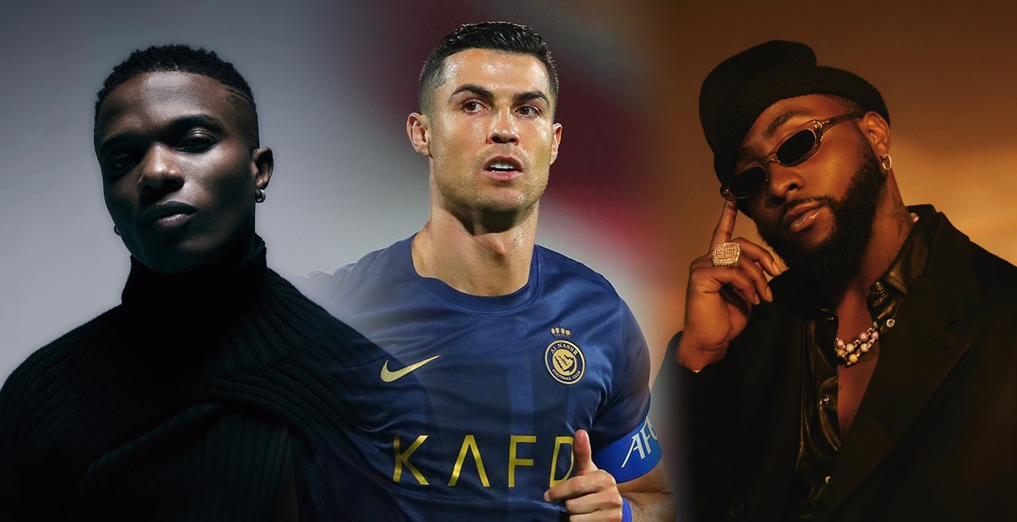 Davido Or Wizkid: Cristiano Ronaldo Picks Favourite Afrobeats Star.