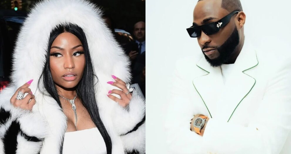 Nicki Minaj Praises Davido’s Musical Talent.