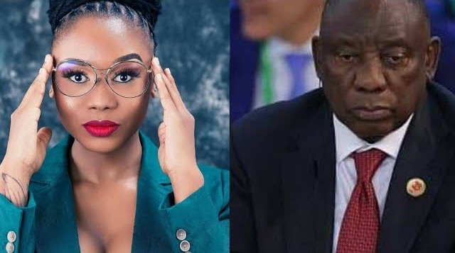 Jackie Phamotse Calls Out Cyril Ramaphosa Over Relaxed Visa Policy for Nigerians.