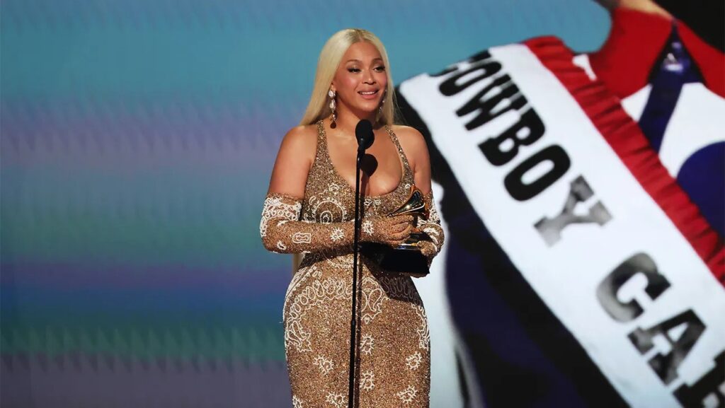 Beyoncé Makes Grammy History: Wins Album of the Year.