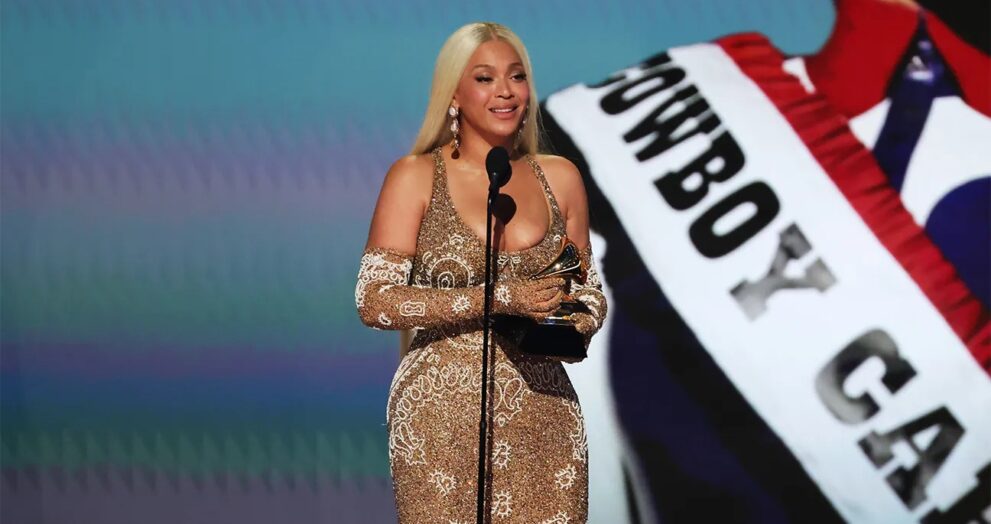 Beyoncé Makes Grammy History: Wins Album of the Year.