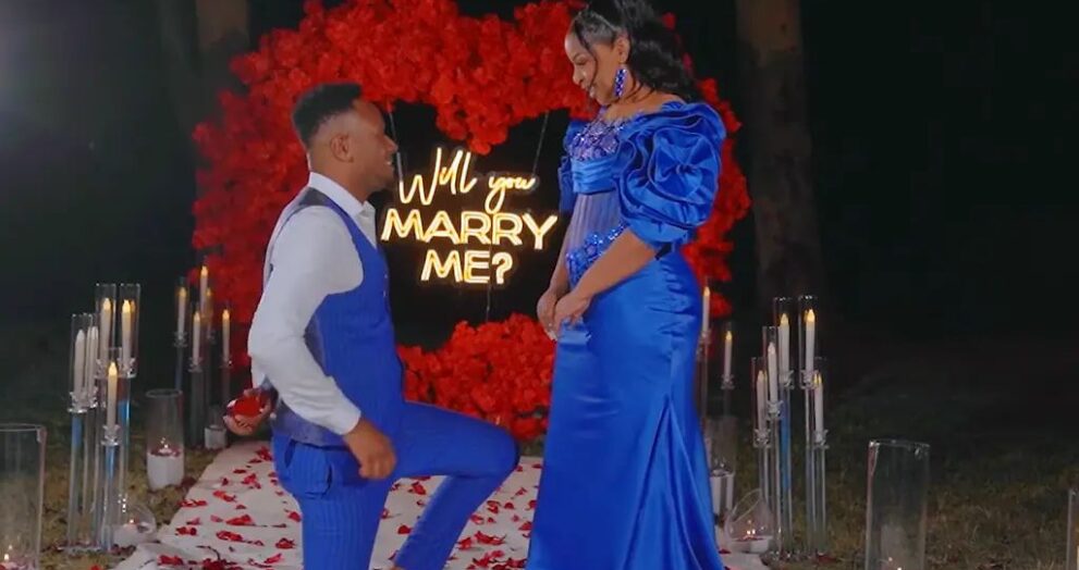 DJ Mo and Size 8 Rekindle Romance with Grand Second Proposal.